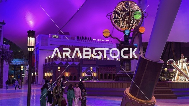 العاب الاطفال المسلية، اكبر مشروع عملاق لمدينة ترفيهية تحمل علامة ستة أعلام التجارية في السعودية، أول منتزه ترفيهي لستة أعلام خارج أميركا الشمالية، مدينة 6 فلاجز القدية في ثاني يوم من الافتتاح 1 يناير 2026 ، استراتيجية رؤية السعودية 2030