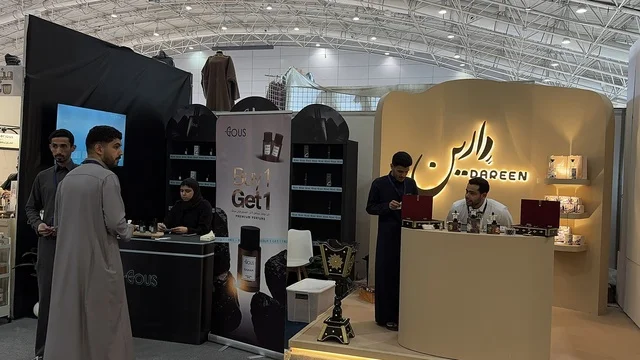 A diverse range of traditional perfume and oud products, a sensory experience that includes shopping and learning about the perfume industry and workshops, the Blue Oud and International Perfume Exhibition in Riyadh was held from December 2025 to January 2026 in the Kingdom of Saudi Arabia, major annual events.
