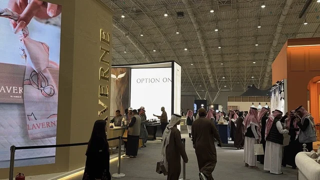 Two pavilions for two Saudi brands specialized in perfumes, a sensory experience that includes shopping and learning about the perfume industry and workshops. The Blue Oud and International Perfumes Exhibition in Riyadh was held from December 2025 to January 2026 in the Kingdom of Saudi Arabia, major annual events.