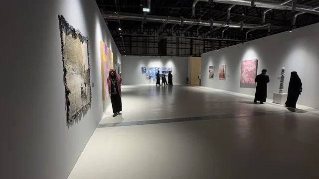 Performing and musical arts reflecting cultural and civilizational exchange, an event between two cultures (Saudi Arabia and China) at the Al-Malfa Hall in the Misk City in Riyadh on December 24, 2025, the Chinese street experience, a joint art exhibition, live artistic performances.