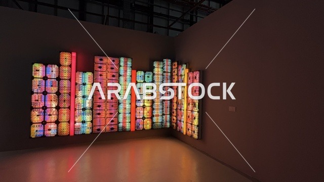 معرض فني مشترك ، فنون أدائية وموسيقية تعكس التبادل الثقافي والحضاري ، فعالية بين ثقافتين (السعودية والصين) في قاعة  الملفى بمدينة مسك بالرياض يوم 24 ديسمبر 2025  ، تجربة الشارع الصيني، معرض فني مشترك ، عروض فنية حية