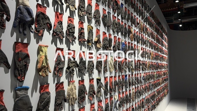 Performing and musical arts reflecting cultural and civilizational exchange, a complete visual experience, a joint art exhibition, an event between two cultures (Saudi Arabia and China) at the Al-Malfa Hall in the Misk City in Riyadh on December 24, 2025, the Chinese street experience, live artistic performances.