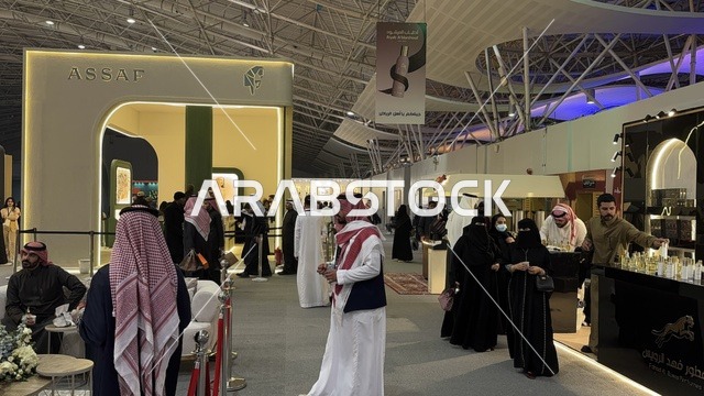 A brand for luxury perfumes, a sensory experience that includes shopping and learning about the perfume industry and workshops, the Blue Oud and International Perfumes Exhibition in Riyadh from December 2025 to January 2026 in the Kingdom of Saudi Arabia, major annual events.