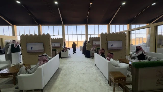 A wide participation of falconers in the King Abdulaziz Falcon Festival – Riyadh, Saudi Arabia on January 4, 2026, a national heritage event that reflects the culture of Saudi falconry, featuring shows and competitions for falcons, a heritage atmosphere that combines authenticity and identity, one of the most prominent cultural festivals in the kingdom.