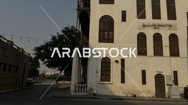 المدينة التاريخية في جدة بتصميم معماري عربي و إسلامي قديم ، أماكن سياحية تاريخية في المملكة العربية السعودية ، معالم تاريخية في جدة البلد ، مدينة جدة التاريخية ، المباني الأثرية في البلد التاريخي في مدينة جدة