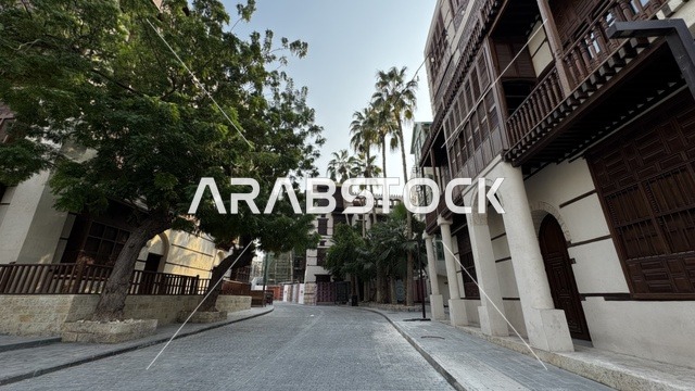الشرفات الخشبية الرواشين والجدران الجيرية، الفنون المعمارية في المدينة التاريخية في جدة، تصوير درون للحارات والتصاميم الشعبية، الأماكن السياحية في المملكة العربية السعودية، المباني الأثرية القديمة، مشاريع إعادة إحياء المنطقة