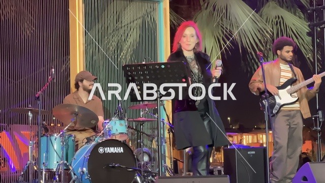 عرض موسيقي غنائي  فى مهرجان للطعام فى حدائق إثراء الخارجية بالظهران، الشرقية ، المملكة العربية السعودية، يوم 28 من ديسمبر 2025 ،  تجربة تذوق عالمية ، جلسات خارجية ممتعه، مطاعم دولية ومحلية ، أجواء عائلية وترفيهية