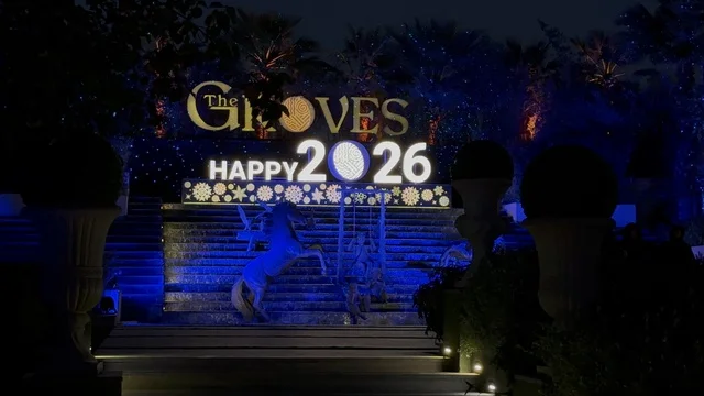The Groves in the Al-Rafiah neighborhood of Riyadh in 2026, Saudi Arabia, is a modern open entertainment destination, featuring seasonal events and entertainment experiences, green spaces and outdoor walkways, diverse restaurants and cafes, and an upscale family atmosphere that combines relaxation and social life.