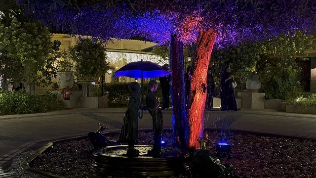 Green spaces and outdoor walkways, seasonal events and entertainment experiences, The Groves in the Al-Rafiah neighborhood of Riyadh in 2026, Saudi Arabia, is a modern open entertainment destination, with diverse restaurants and cafes, offering a sophisticated family atmosphere that combines relaxation and social life.