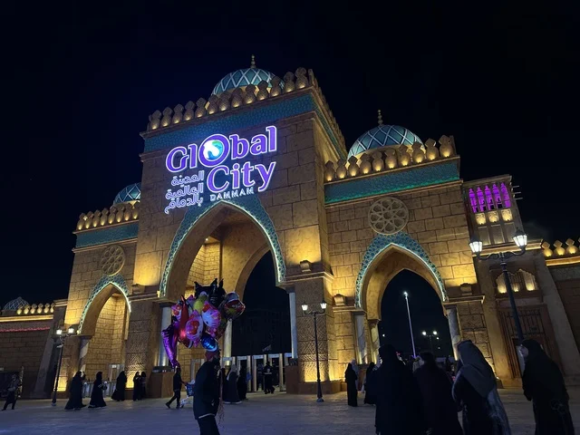 Global City January 2026 on the shores of the Arabian Gulf and Lake Sehat in the Eastern Province of Dammam, a seasonal entertainment and cultural destination, a place to enjoy quality time with family.