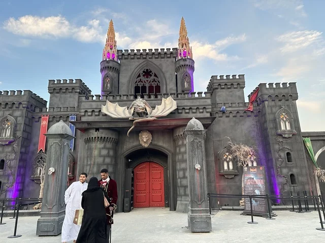 Global City January 2026 on the shores of the Arabian Gulf and Lake Sehat in the Eastern Province of Dammam, a famous entertainment landmark in the Kingdom of Saudi Arabia, experience the diverse cultures of the country, a place to enjoy quality time with family, a seasonal entertainment and cultural destination.