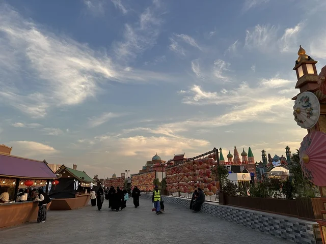 Global City January 2026 on the shores of the Arabian Gulf and Lake Sehat in the Eastern Province of Dammam, a famous entertainment landmark in the Kingdom of Saudi Arabia, experience the diverse cultures of the country, a place to enjoy quality time with family, a seasonal entertainment and cultural destination.