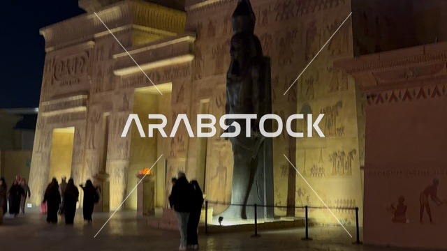 سوق الجناح المصري، تعرف ثقافة البلاد المختلفة، معلم جذب سياحي وترفيهي، تنشيط الحركة السياحية والاقتصادية، المدينة العالمية يناير 2026 على ضفاف الخليج العربي وبحيرة سيهات في المنطقة الشرقية الدمام، مكان لقضاء وقت ممتع مع العائلة
