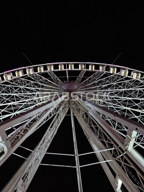 A picture of Winterland amusement park in Riyadh, Saudi Arabia, tourism ...