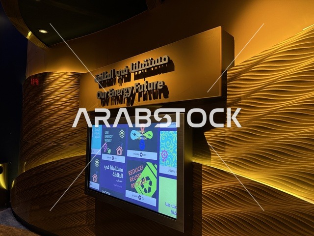 معروضات تعليمية وتجارب علمية مبتكرة في معرض الطاقة فى مركز الملك عبدالعزيز الثقافي العالمي ( إثراء ) بالظهران ، المنطقة الشرقية، المملكة العربية السعودية، يوم 19 من يناير 2026 ، فعالية تفاعلية تسلط الضوء على مصادر الطاقة والتقنيات الحديثة، محتوى تعريفي يربط بين الاستدامة والابتكار، أجواء ثقافية ملهمة تناسب جميع الفئات.