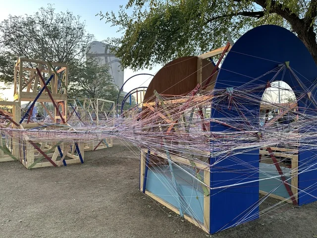 The Spanish Threads at the Spain Street event at the King Abdulaziz Center for World Culture "Ithra" in Dhahran, Eastern Province, Saudi Arabia, on October 11, 2025, will feature live musical and artistic performances, interactive activities for families and children, flamenco dances, Spanish-themed restaurants and cafes, and a vibrant festive atmosphere.