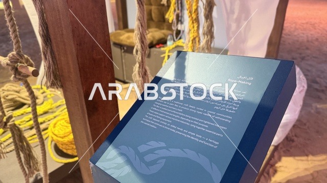 التعليمات حول صناعة شباك الصيد، مهرجان السفن الخشبية على شاطئ الحمراء بجدة في المملكة العربية السعودية 12 إلى 16 يناير 2026، عروض لمراحل بناء السفن التقليدية والأدوات والمواد المستخدمة،  التراث البحري، الأنشطة التفاعلية والعروض الثقافية