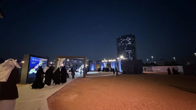 Cultural atmosphere at Al-Hamra Beach, Wooden Ships Festival at Al-Hamra Beach in Jeddah, Saudi Arabia from January 12 to 16, 2026, showcases the stages of traditional shipbuilding, tools and materials used, maritime heritage and coastal identity, interactive activities and cultural performances.