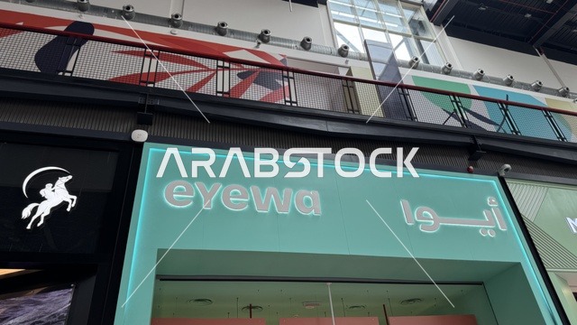 محلات لعلامات تجارية بمجمع يو ووك فى مدينة جدة، المملكة العربية السعودية، 15 من  فبراير 2024، ممشى مفتوح بتصميم عصري، مطاعم ومقاهي عالمية ومحلية، وجهة حضرية متكاملة للمشي والترفيه والتسوق،  جلسات خارجية ومساحات اجتماعية، أجواء عائلية وشبابية نابضة بالحياة.