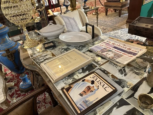 The Saudi heritage at the Al-Falwah and Al-Jawhara Museum in the Al-Nuzha neighborhood of Dammam, Eastern Province, Kingdom of Saudi Arabia, on February 21, 2018, is a distinctive educational and tourist destination, featuring classic cars, a heritage and cultural landmark showcasing the history of traditional clothing and jewelry, documentation of handicrafts and Saudi identity, and Islamic art.