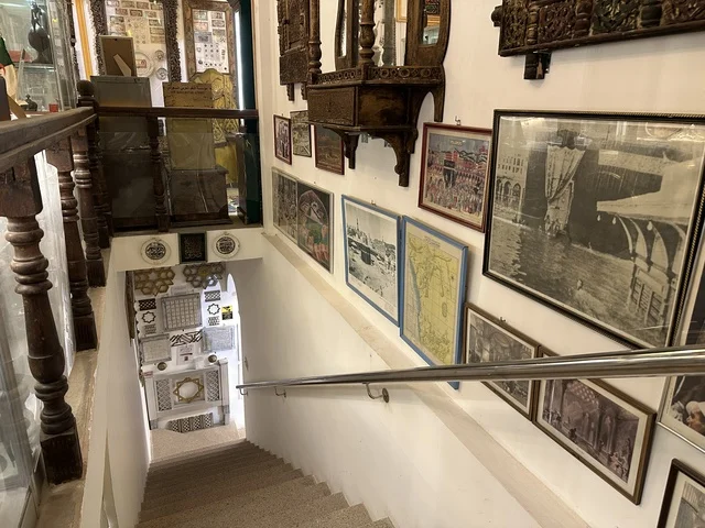 The Saudi heritage at the Al-Falwah and Al-Jawhara Museum in the Al-Nuzha neighborhood of Dammam, Eastern Province, Kingdom of Saudi Arabia, on February 21, 2018, is a distinctive educational and tourist destination, featuring classic cars, a heritage and cultural landmark showcasing the history of traditional clothing and jewelry, documentation of handicrafts and Saudi identity, and Islamic art.