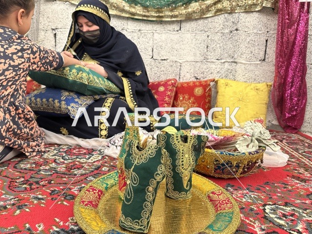 رسم الحنة للأطفال، تجربة تسوق مابين عبق الزمان وأصالة المكان، فعالية حياة زمان في المنطقة الشرقية الدمام خلال شهر يناير 2026 في المملكة العربية السعودية، ملامح الماضي وحياة القديمة من خلال أجواء تراثية