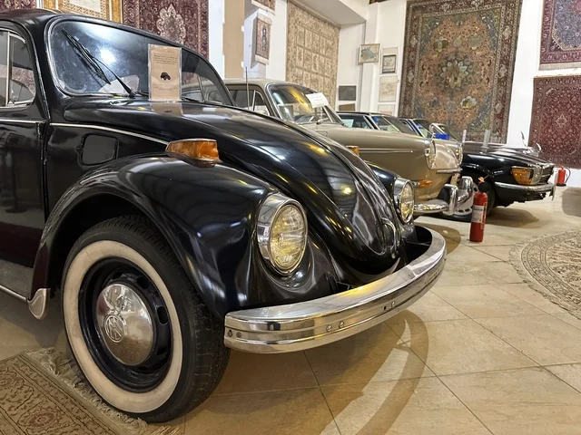 The classic cars section at the Al-Falwah and Al-Jawhara Museum in the Al-Nuzha neighborhood of Dammam, Eastern Province, Saudi Arabia, on February 21, 2018, is a distinctive educational and tourist destination, documenting handicrafts and Saudi identity, with halls showcasing Saudi heritage, Islamic art, rare collectibles, and a cultural heritage site displaying the history of traditional clothing and jewelry.