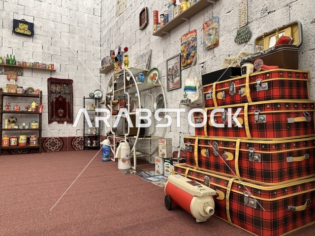 Remembering the Good Old Days, a winter heritage event, "Life of Yesteryear" at Al Hayat Plaza Markets in Dammam, Eastern Province, January 9, 2026, recreating details of old life and the lifestyle of our ancestors.