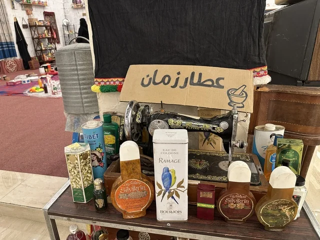 The old-time market in the event of the life of the past at the Life Markets Plaza in the city of Dammam in the Eastern Province on January 9, 2026, is a heritage event in the winter, simulating the details of ancient life and the lifestyle of our ancestors.