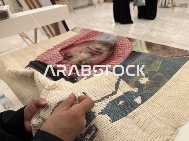 صورة ملوك المملكة العربية السعودية في فعالية حياة زمان في أسواق الحياة بلازا في مدينة الدمام بالمنطقة الشرقية 9 يناير 2026 ، فعالية تراثية في فصل الشتاء، محاكاة تفاصيل الحياة القديمة ونمط حياة الأجداد