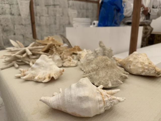 The art of making fishing nets at the "Life of the Past" event in the Life Plaza markets in Dammam city, Eastern Province, on January 9, 2026, is a heritage event in winter, simulating the details of ancient life and the lifestyle of our ancestors.