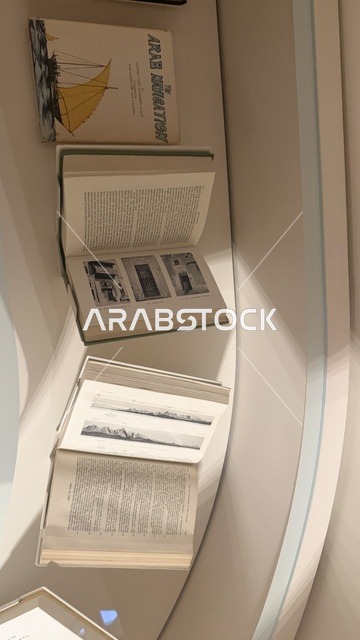 عرض كتب لتوثيق قصص الملاحة والتجارة والحج، استكشاف تاريخ المنطقة، متحف البحر الأحمر في جدة في مبنى باب البنط التاريخي بجدة التاريخية 17  يناير 2026 ، معلم ثقافي حديث ، عرض مقتنيات نادرة تحكي قصة البحر الأحمر التاريخية