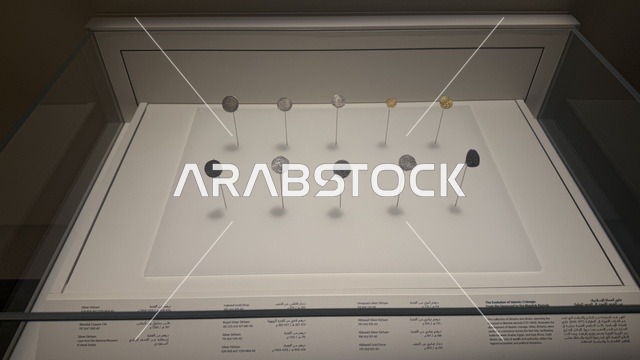 A rare artifact, exploring the history of the region, the Red Sea Museum in Jeddah in the historic Bab Al-Bont building in historic Jeddah on January 17, 2026, a modern cultural landmark, showcasing rare collections that tell the historical story of the Red Sea.