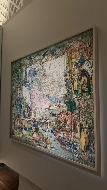 An old artistic image, exploring the history of the region, the Red Sea Museum in Jeddah in the historic Bab Al-Bont building in historic Jeddah, January 17, 2026, a modern cultural landmark, showcasing rare artifacts that tell the historical story of the Red Sea.