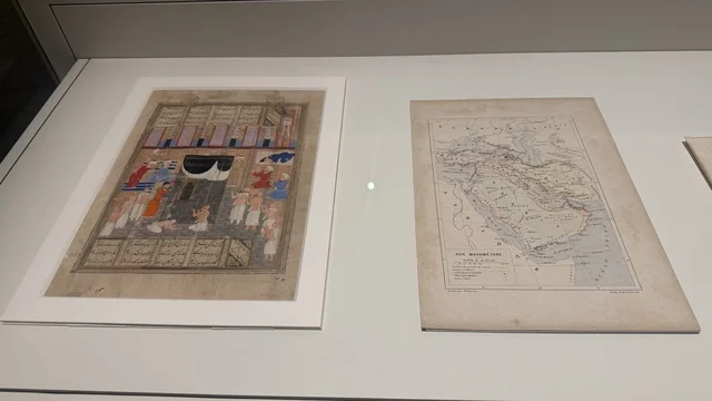 A rare artifact, exploring the history of the region, the Red Sea Museum in Jeddah in the historic Bab Al-Bont building in historic Jeddah on January 17, 2026, a modern cultural landmark, showcasing rare collections that tell the historical story of the Red Sea.