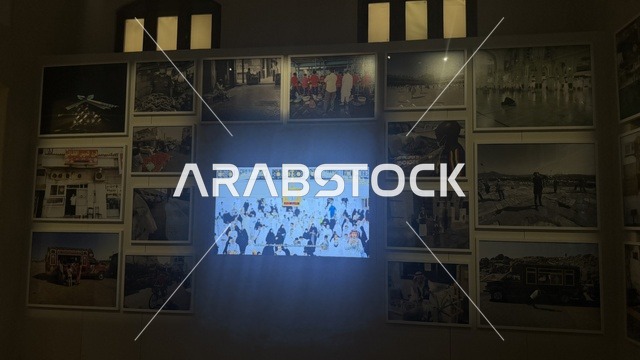 صورة فنية قديمة، استكشاف تاريخ المنطقة، متحف البحر الأحمر في جدة في مبنى باب البنط التاريخي بجدة التاريخية 17  يناير 2026 ، معلم ثقافي حديث ، عرض مقتنيات نادرة تحكي قصة البحر الأحمر التاريخية