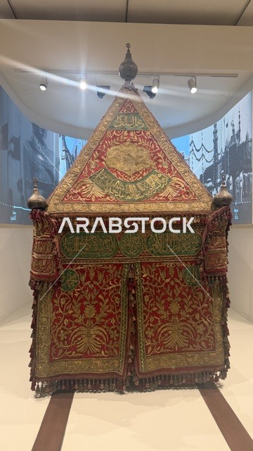 A rare artifact, exploring the history of the region, the Red Sea Museum in Jeddah in the historic Bab Al-Bont building in historic Jeddah on January 17, 2026, a modern cultural landmark, showcasing rare collections that tell the historical story of the Red Sea.