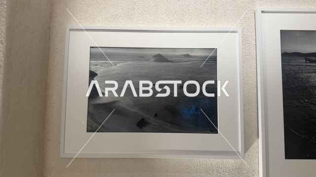 An exhibition of rare old photographs of maritime navigation at the Red Sea Museum in Jeddah, in the historic Bab Al-Bont building in historic Jeddah, on January 17, 2026. A modern cultural landmark, showcasing rare artifacts that tell the historical story of the Red Sea, exploring the history of the region.