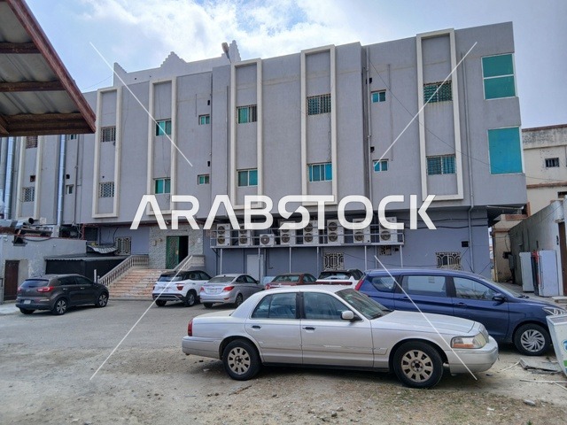 The city of Al-Baha in the Kingdom of Saudi Arabia, streetlights in the streets and roads of the area, the terrain, peaks, and mountainous elevations in tourist areas.