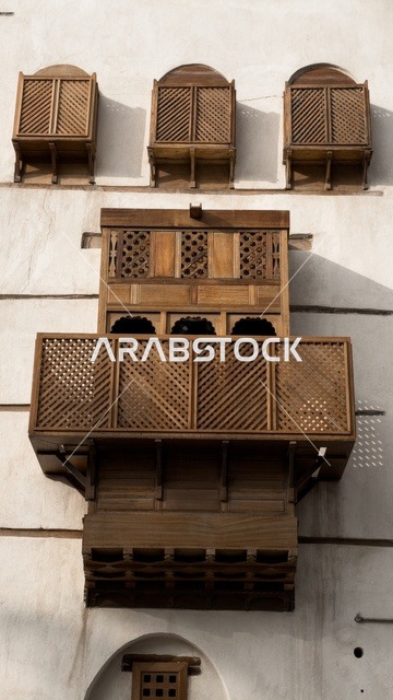 المباني الأثرية في البلد التاريخي بجدة في المملكة العربية السعودية، حواري البلد التاريخي في جدة، التصميم المعماري العربي القديم، المباني الأثرية، المعالم التاريخية في جدة، السياحة في السعودية