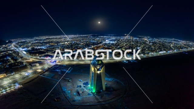 برج الجوهرة في مدينة حائل، معلم عمراني بارز يجسد التطور الحضري في منطقة حائل بالمملكة العربية السعودية، تصميم معماري عصري يضم مرافق وخدمات متكاملة، أبرز الوجهات التجارية والاستثمارية في المدينة.