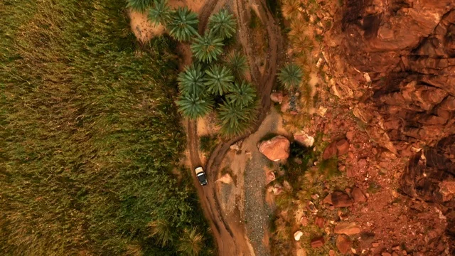 التكوينات والتشكيلات الصخرية على الوديان الجبلية في الأماكن الأثرية التاريخية المشهورة، وادي الديسة في منطقة تبوك، أرض النخيل والعيون الساحرة، سلاسل جبلية ومعالم طبيعية في السعودية، المناطق السياحية في المملكة