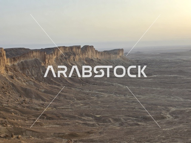 The Edge of the World, also known as Jebel Fihrayn, is a famous natural escarpment located near Riyadh, Saudi Arabia.