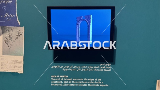 A modern electronic screen at the animation exhibition in Jeddah, Saudi Arabia, an artistic and entertainment event dedicated to the world of animation, showcasing characters and cartoon works, interactive experiences and visual displays, educational and recreational activities for children and families, an atmosphere that combines art and technology.