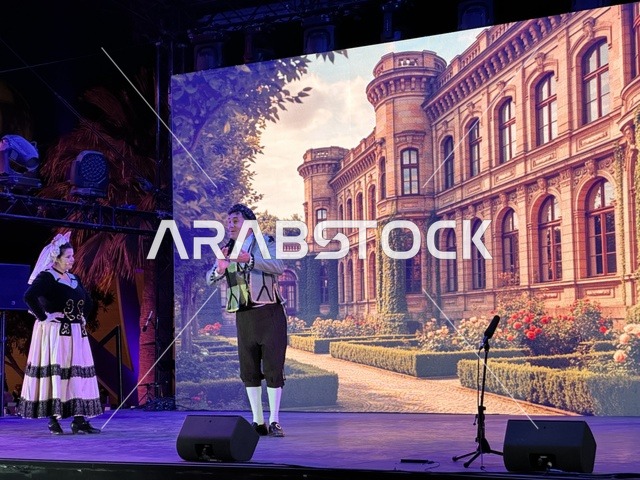 A theatrical performance will be presented at the Spain Street event in the King Abdulaziz Center for World Culture "Ithra" in Dhahran, Eastern Province, Saudi Arabia, on October 11, 2025. The event will feature interactive activities for families and children, flamenco dances, live musical and artistic performances, Spanish-themed restaurants and cafes, and a vibrant festive atmosphere.