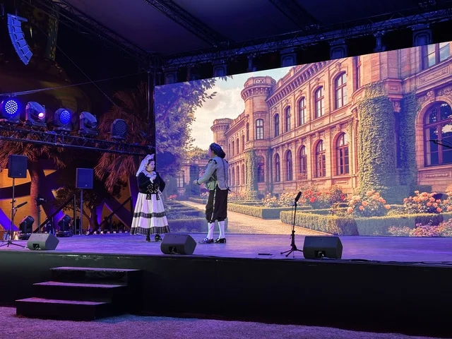 A theatrical performance will be presented at the Spain Street event in the King Abdulaziz Center for World Culture "Ithra" in Dhahran, Eastern Province, Saudi Arabia, on October 11, 2025. The event will feature interactive activities for families and children, flamenco dances, live musical and artistic performances, Spanish-themed restaurants and cafes, and a vibrant festive atmosphere.