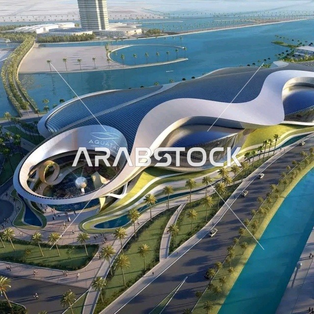 An interactive park and aquarium with modern technologies in the State of Qatar, an educational and entertainment experience, digital shows and interactive content, merging technology with the marine world.