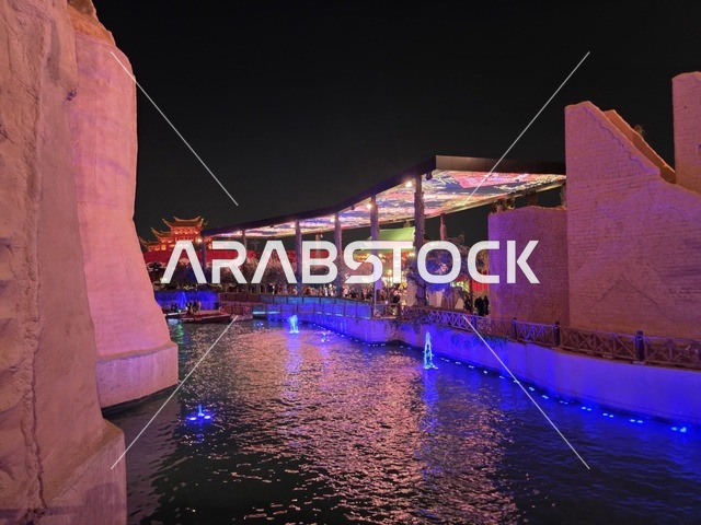 الفن الهندسي المعماري على الطراز الحديث، البوليفارد ورلد في مدينة الرياض، الاستمتاع بالتجارب الممتعة في أبرز المناطق الترفيهية بالمملكة العربية السعودية، معالم جذب واستقطاب السائحين من أنحاء العالم