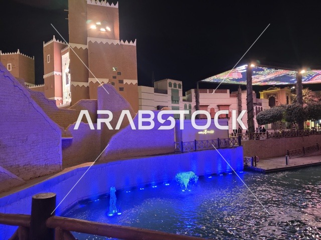 الفن الهندسي المعماري على الطراز الحديث، البوليفارد ورلد في مدينة الرياض، الاستمتاع بالتجارب الممتعة في أبرز المناطق الترفيهية بالمملكة العربية السعودية، معالم جذب واستقطاب السائحين من أنحاء العالم