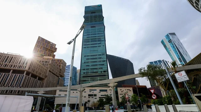 A comprehensive urban project in the heart of a vibrant area, featuring unique architectural design and a strategic location that ensures sustainable investment value, advanced infrastructure, ease of access, and an ideal business environment that meets the aspirations of major companies and institutions.